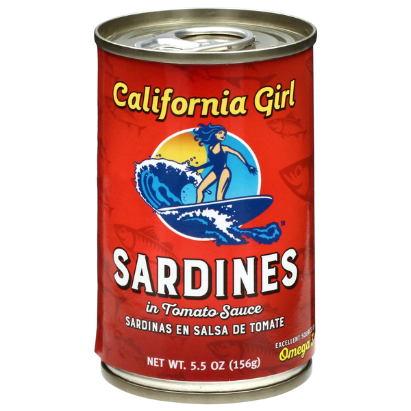 California Girl Sardines In Tomato Sauce