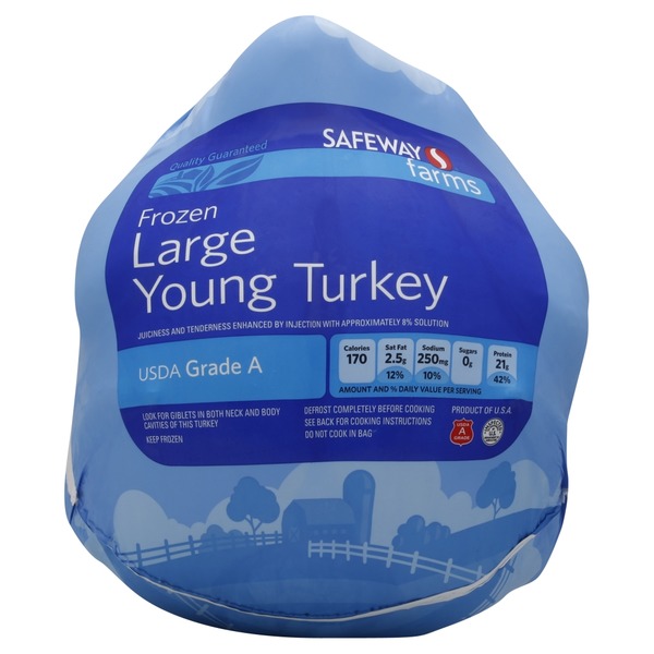 Safeway Large Young Turkey