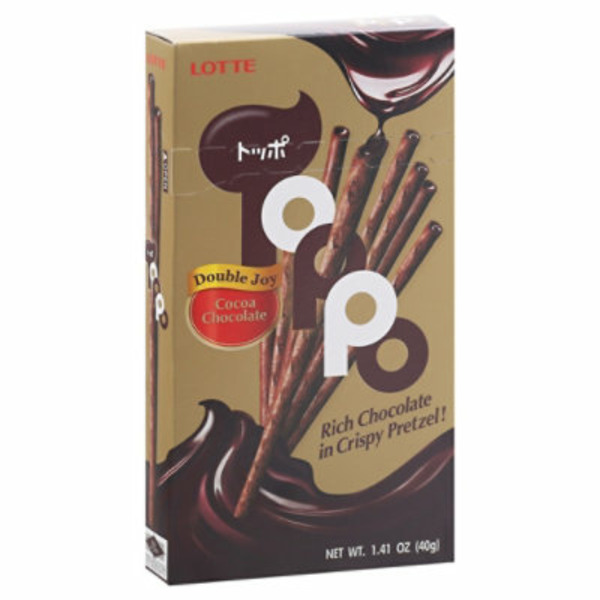 Lotte Pretzel Stick, Cocoa Chocolate
