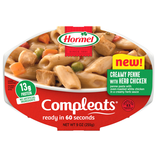 Hormel Compleats Creamy Penne With Herb Chicken