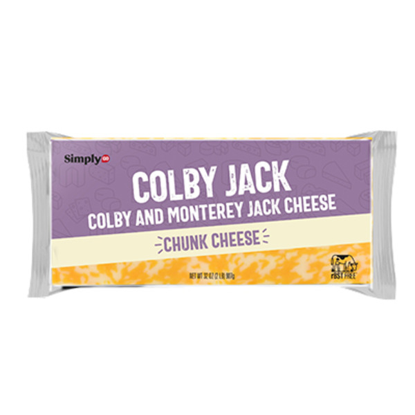 SimplyGO Colby Jack Chunk Cheese