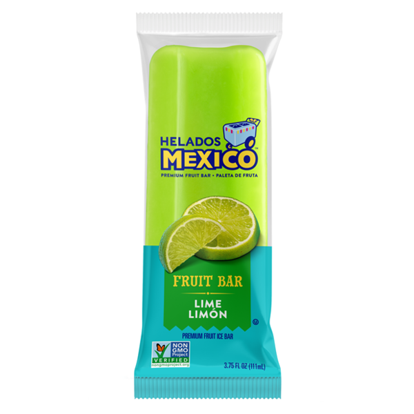 Helados Mexico Lime Fruit Ice Bar Paleta