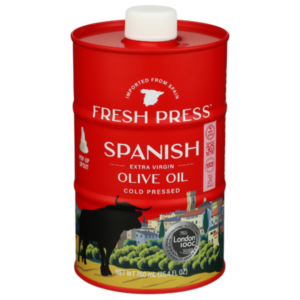 Fresh Press Farms Spanish Cold Pressed Extra Virgin Olive Oil Same
