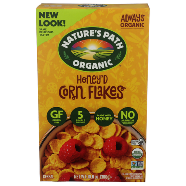 Nature's Path Honeyed Corn Flakes Cereal