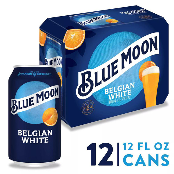 Blue Moon Belgian White Ale Can Same-Day Delivery or Pickup | Publix