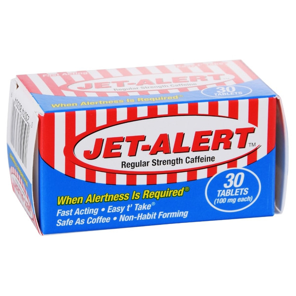 Alert Tablets Jet-Alert Caffeine, Regular Strength, Tablets Same-Day Delivery ...