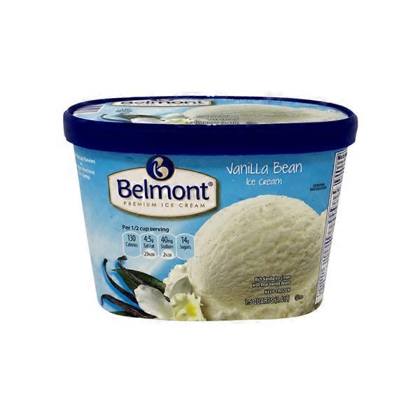 Belmont Premium Ice Cream Cookie Dough Ice Cream (48 fl oz) from ALDI Instacart