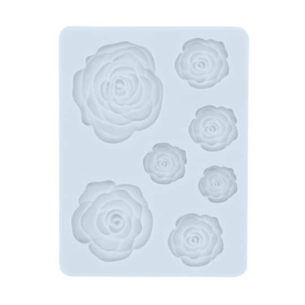 Makery Rose Mix Silicone Fondant Mold