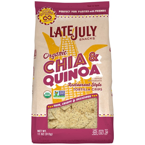 Late July Chia & Quinoa Tortilla Chips