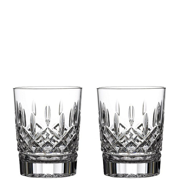 Waterford Lismore Double Old Fashioned Glasses Set of 2