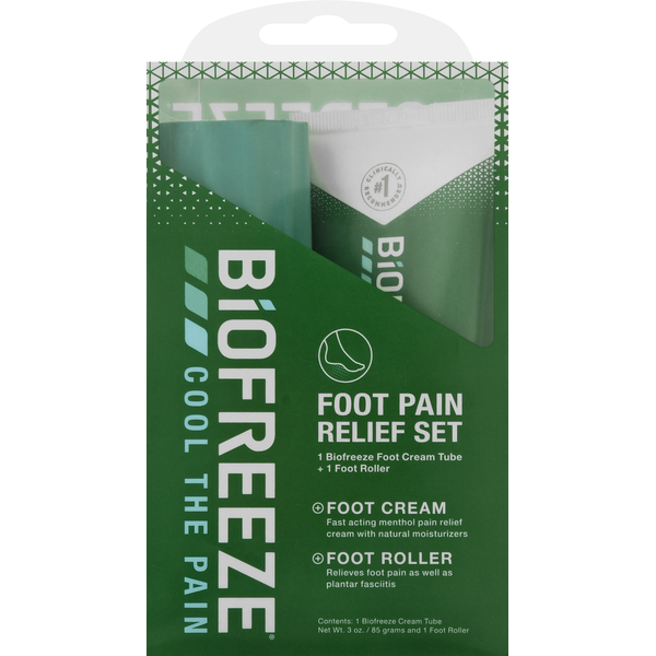 Foot Reflexology Plantar Fasciitis Crunchy Heel Biofreeze Foot