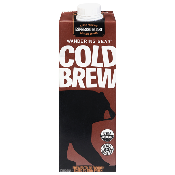 Wandering Bear Super Premium Organic Cold Brew Espresso Roast