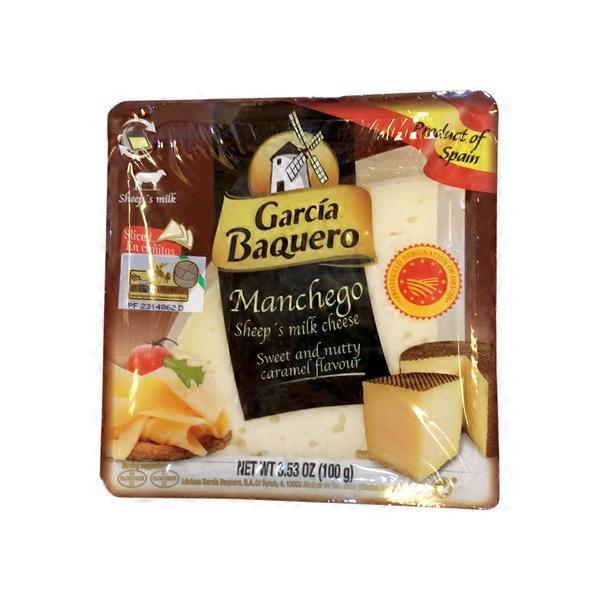 Garcia Baquero Premium Slices Manchego Cheese (3.527 oz) Instacart