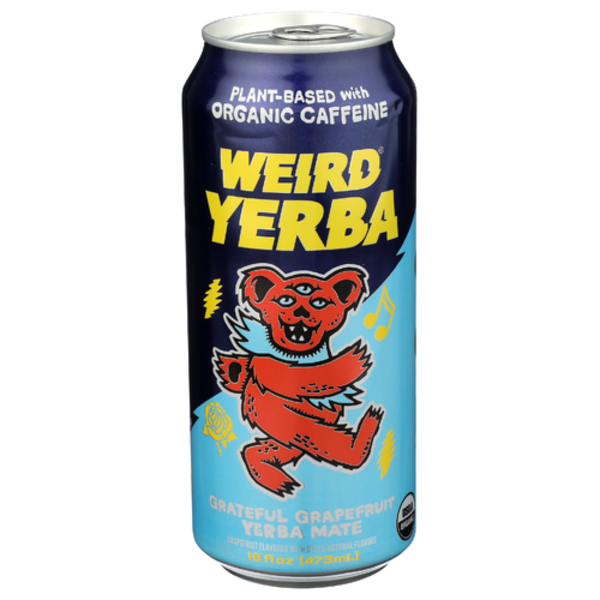 Drink Weird Organic Grateful Grapefruit Yerba Mate Weird Tea