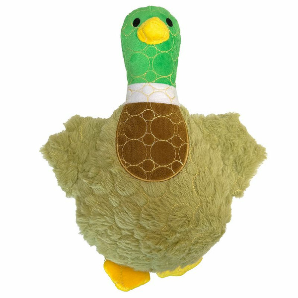 Bite Force Built With Kevlar Tough Plush Mallard Dog Toy