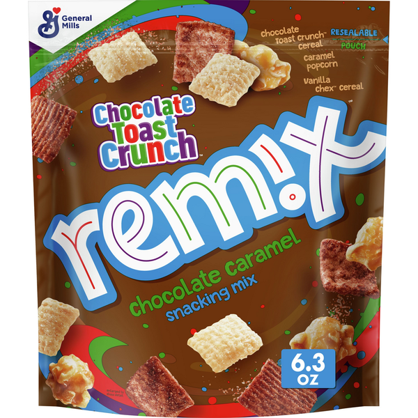 Cinnamon Toast Crunch Remix, Snacking Mix, Chocolate Caramel Same
