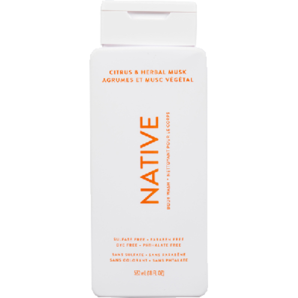 Native Body Wash - Citrus & Herbal Musk Same-Day Delivery | Rexall