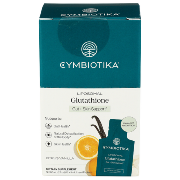 sprout glutathione Cymbiotika Citrus Vanilla Liposomal Glutathione 12 Pack Case