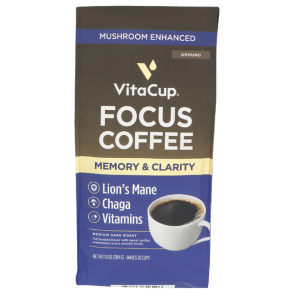 Vitacup Focus Blend Infused Ground Coffee