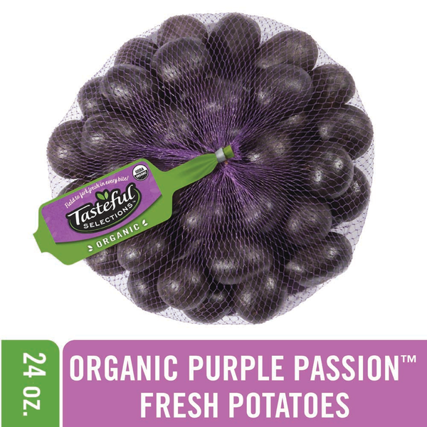 Tasteful Selections® 24oz. Organic Purple Passion™ Baby Potatoes