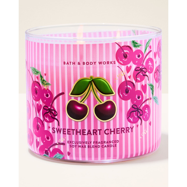 Sweetheart Cherry 3-Wick Candle Same-Day Delivery | Bath & Body Works