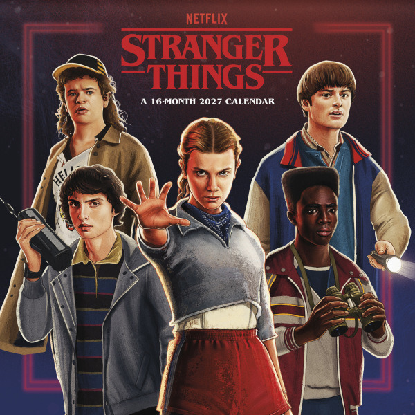 Date Works Stranger Things 16-Month 2027 Wall Calendar, 12 x 12 in