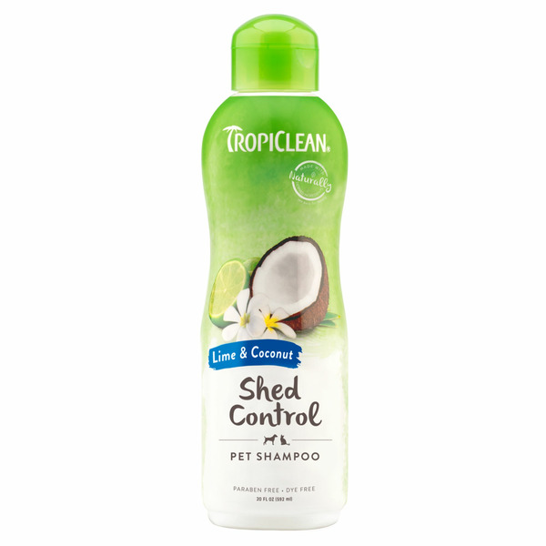 Tropi Clean Lime & Coconut Shed Control Shampoo for Pets