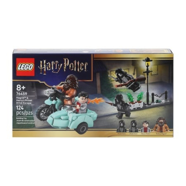 LEGO Harry Potter Hagrid & Harry's Privet Drive Escape Building Toy, 124 Piece