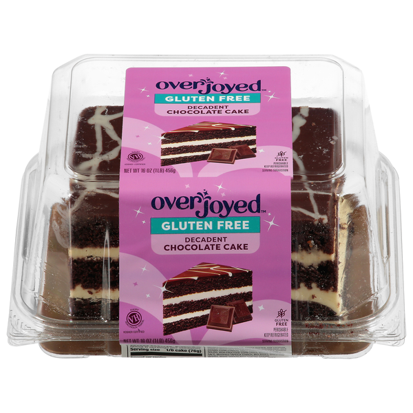 Overjoyed Cake, Gluten Free, Decadent Chocolate
