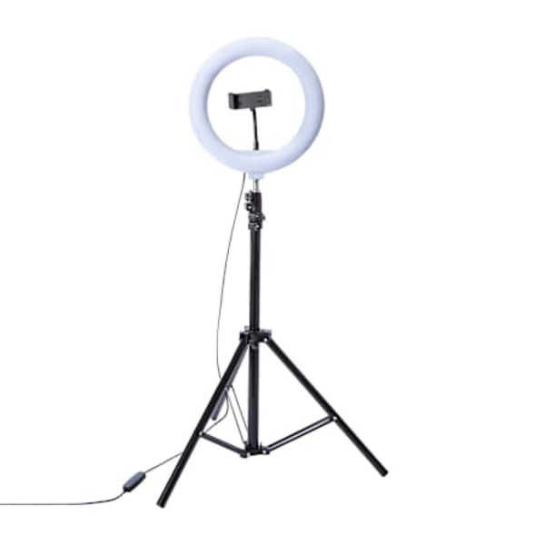 Extendable Tripod With Ring Light Set