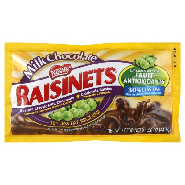 Raisins, Milk Chocolate Covered (1.58 oz) Instacart