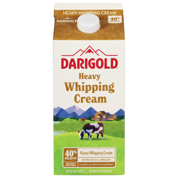 Darigold Heavy Whipping Cream 40% Same-Day Delivery | Three Bears