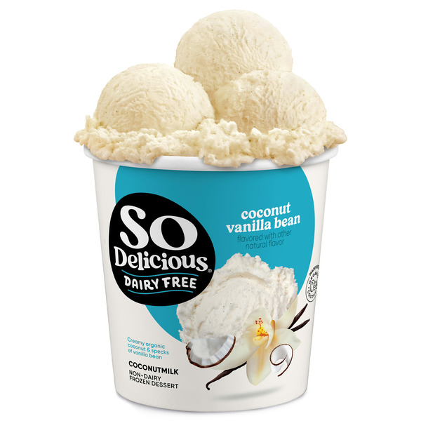 So Delicious Dairy Free Vanilla Bean Coconutmilk Non-Dairy Frozen Dessert