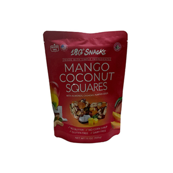 180 Snacks Coconut & Mango Clusters