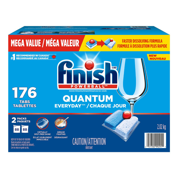 Finish Quantum Everyday Dishwasher Detergent