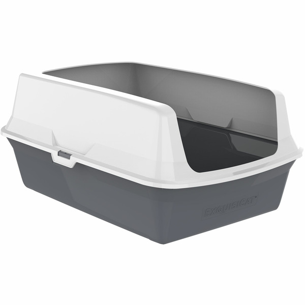 Exquisicat Plastic Rimmed Litter Pan