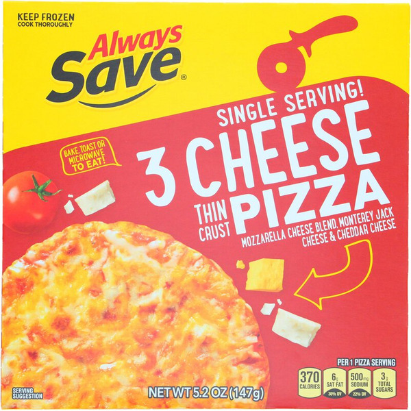 Always Save 3 CHEESE PIZZA Same-Day Delivery or Pickup | Homeland