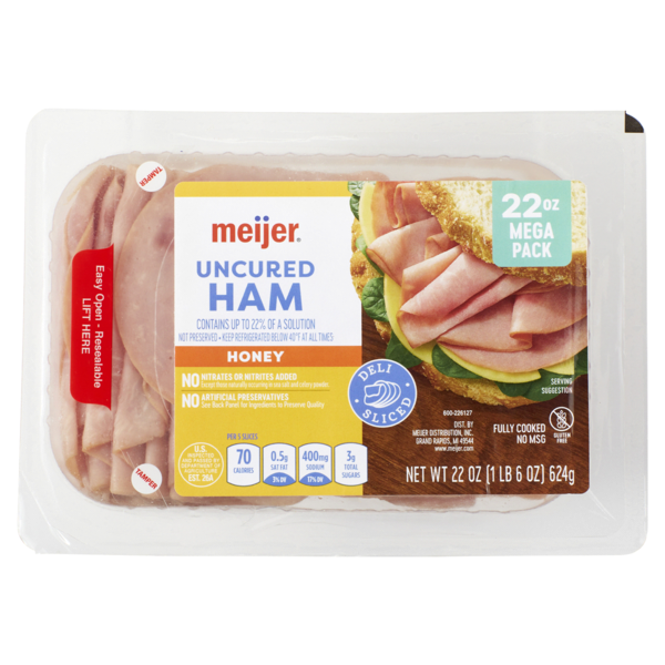 Meijer Honey Uncured Ham