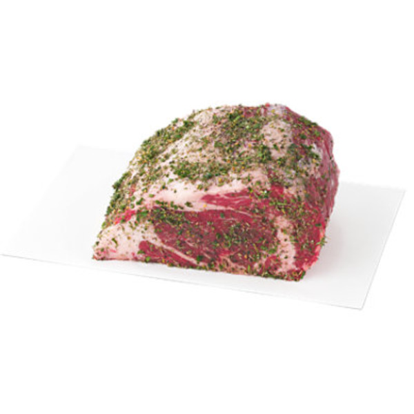 Herb-Crusted Bone-In Beef Rib Roast