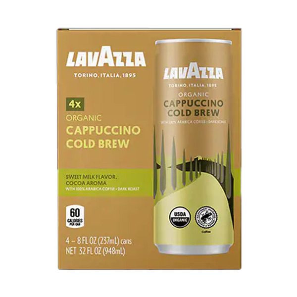 Lavazza Coffee, Organic, Cappuccino Cold Brew Same-Day Delivery or