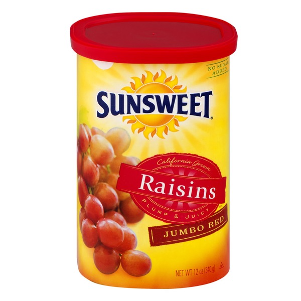 Sunsweet Raisins Jumbo Red Same-Day Delivery or Pickup | Woodman's Sunsweet Raisins Jumbo Red Same-Day Delivery or Pickup | Woodman's