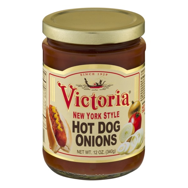 Victoria New York Style Hot Dog Onions Same-Day Delivery or Pickup