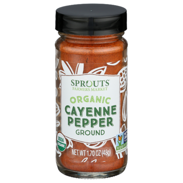 Sprouts Organic Cayenne Pepp Ground Spice