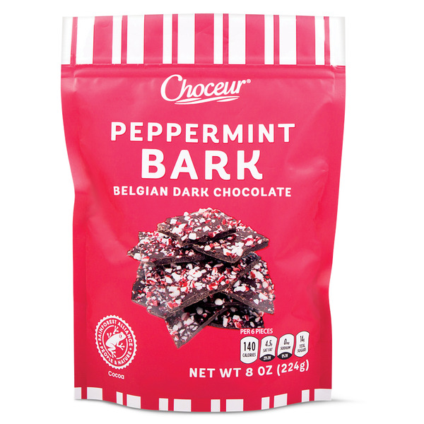 ALDI Choceur Peppermint Bark Dark Chocolate SameDay Delivery or Pickup
