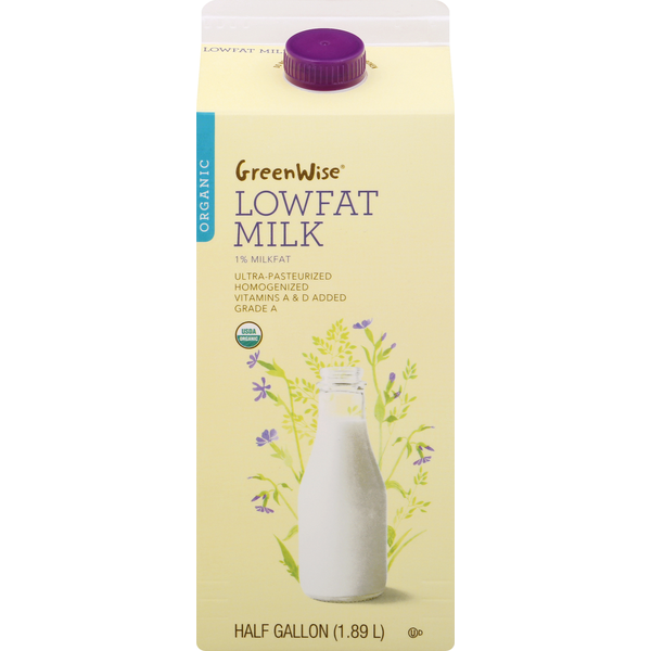 GreenWise Organic 1% Low Fat Milk Same-Day Delivery or Pickup | Publix