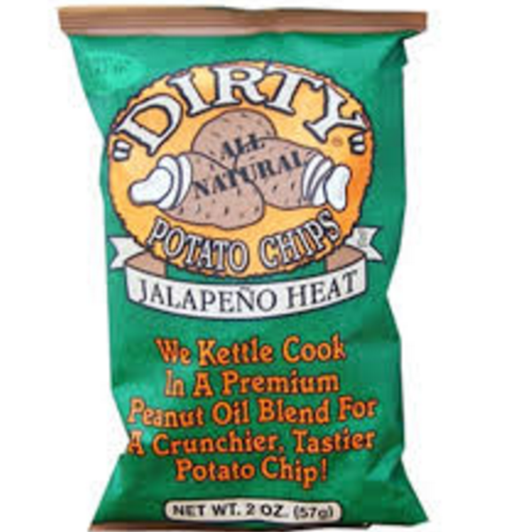 Dirty - Jalapeno Heat Potato Chip - 25/2 oz