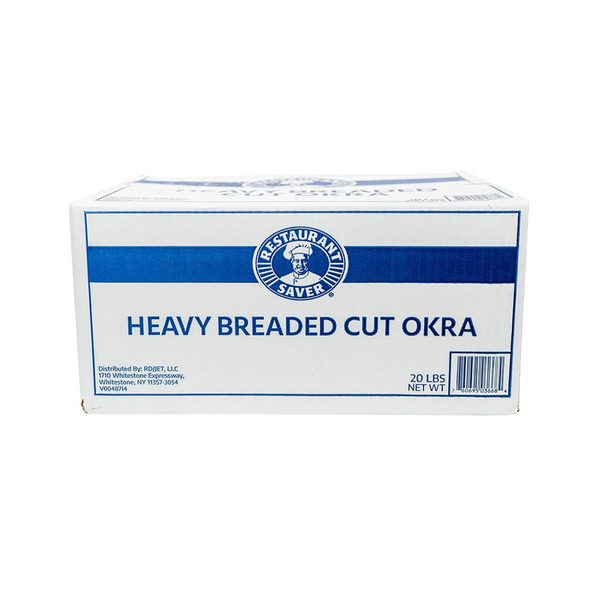 Restaurant Savor - Heavy Breaded Okra, 20 lb