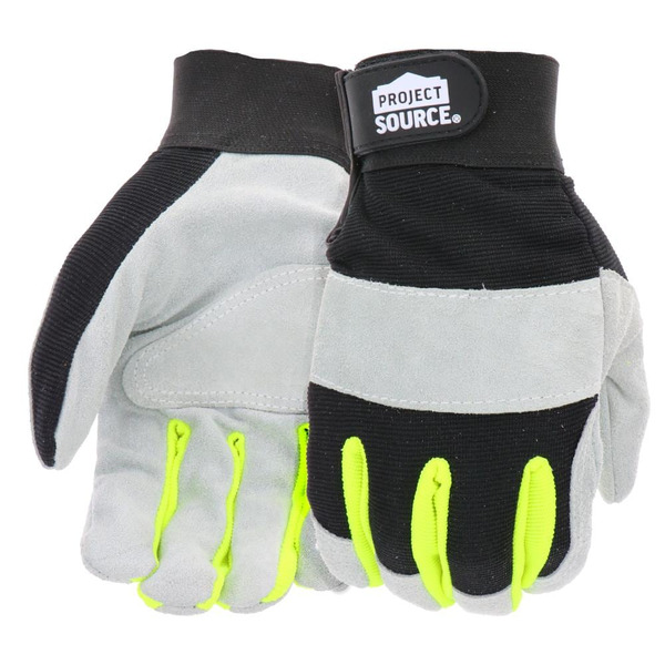 Project Source 2XL Polyester Construction Gloves 1 -Pairs