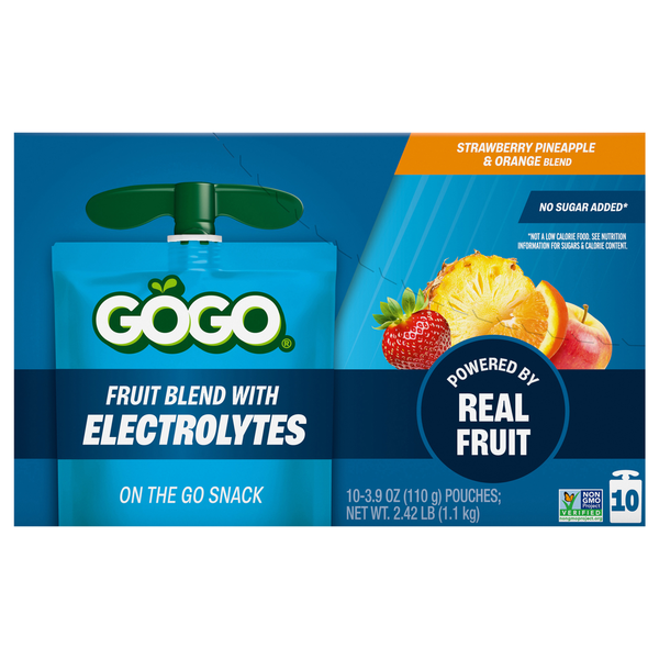 GOGO♡ GoGo Active Electrolyte Strawberry Pineapple & Orange Fruit Blend