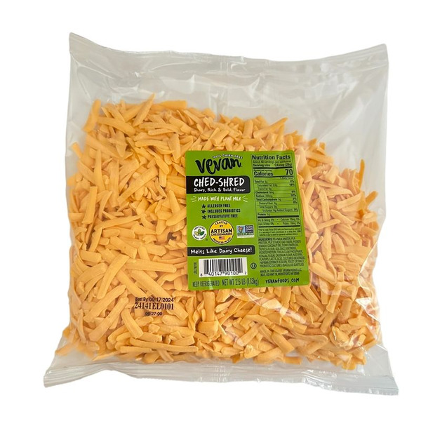 Vevan Cheese Ched-Shred 2.5lb